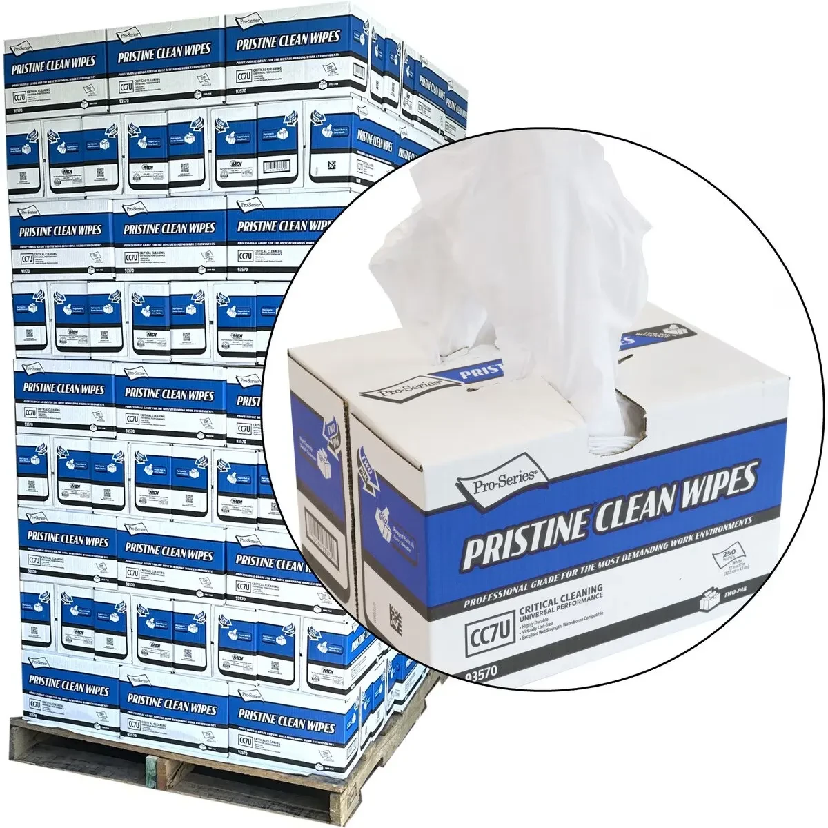 Lint Free Wipes 12″ × 17″ Economy Skids