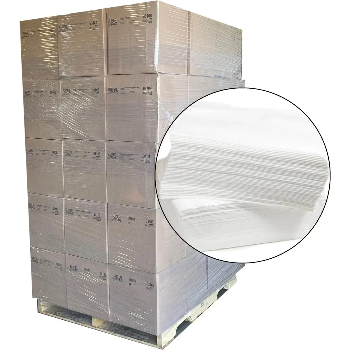 Premium Lint Free Wipes (13″ × 18″, Pallet Pack)